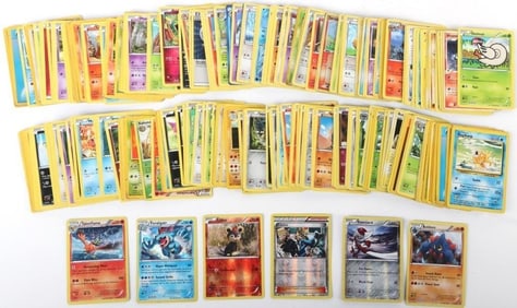 POKEMON COLLECTIBLE CARDS 1998-2014 ~250 CARDS