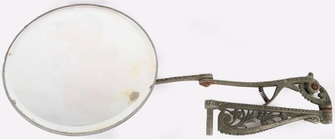 ANTIQUE KATOMIRROR CIRCA 1890'S ACTICULATED MIRROR