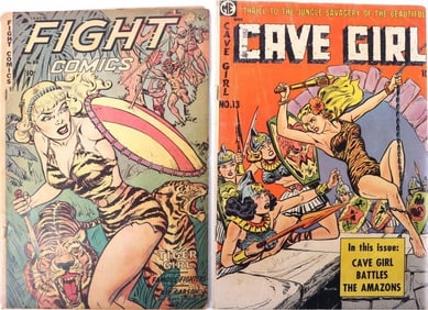 ASSORTED GOLDEN AGE COMIC BOOKS - (2)