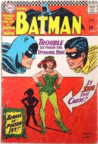 BATMAN #181 DC COMICS 1966 POISON IVY