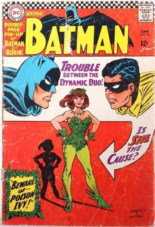BATMAN #181 DC COMICS 1966 POISON IVY (1 of 5)