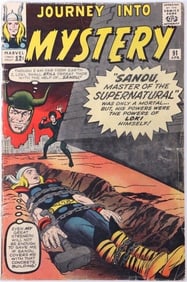 MARVEL JOURNEY INTO MYSTERY #91 THOR VALKYRIES