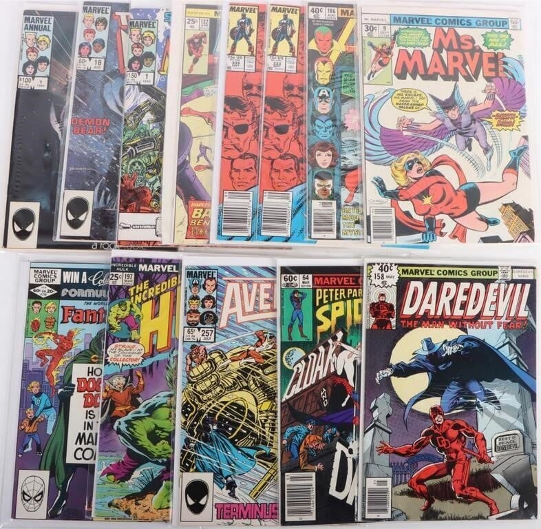 MARVEL KEY COLLECTIBLE COMICS - LOT OF 13 (1 of 5)