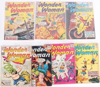 SILVER AGE DC WONDER WOMAN COMICS (5)