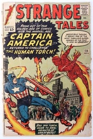 STRANGE TALES #114 1ST APP CAP AMERICA SILVER AGE