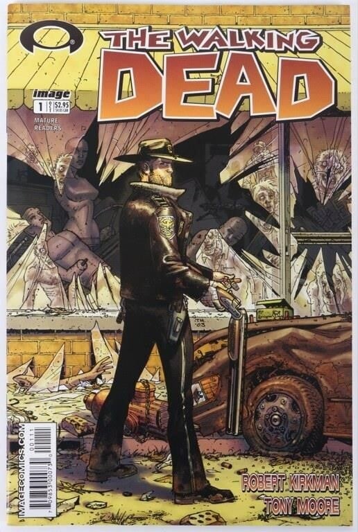 THE WALKING DEAD #1 PREMIERE ISSUE HIGH GRADE (1 of 5)