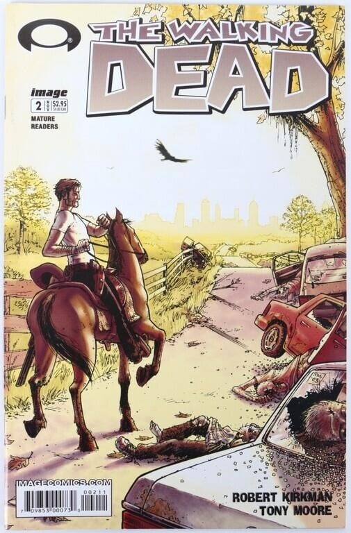 THE WALKING DEAD #2 IMAGE COMICS 2003 (1 of 5)