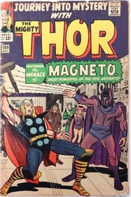 THOR #109 MARVEL 1964 MAGNETO APP.
