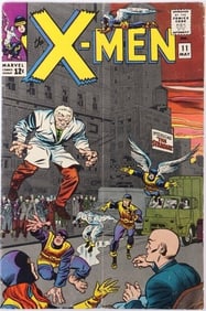 X-MEN #11 MARVEL 1965 THE STRANGER