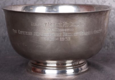 VINTAGE TIFFANY & CO STERLING SILVER BOWL