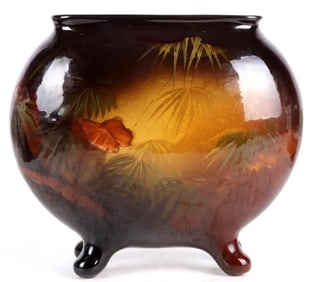 J. B. OWENS POTTERY UTOPIAN PILLOW PORCELAIN VASE