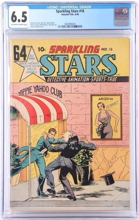 SPARKLING STARS #16 CGC 6.5 GOLDEN AGE COMIC (1 of 4)