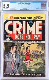 CRIME DOES NOT PAY #93 CGC 5.5 GOLDEN AGE COMIC