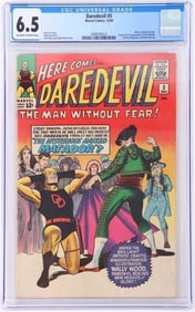 DAREDEVIL # 5 CGC 6.5 - 1ST APP. & ORIGIN MATADOR