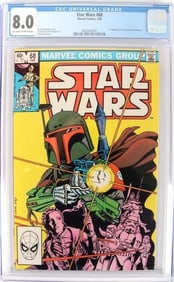 STAR WARS # 68 CGC 8.0 FIRST APPEARANCE MANDALORE