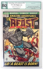 AMAZING ADVENTURES #11 PGX 8.0 NEW BEAST BEGINS