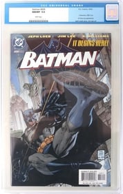 BATMAN #608 DC COMICS 2002 CGC 9.8 1ST VARIANT
