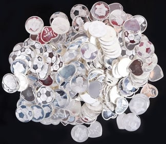 FINE SILVER ASSORTED 1 GRAM PF BULLION - (236)