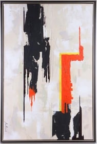 ROBERT MOTHERWELL POSTWAR ABSTRACT OIL AFTER