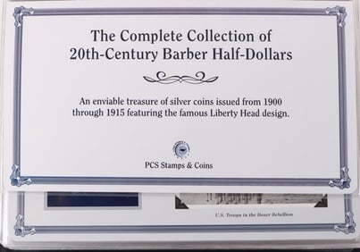 ASSORTED 90% SILVER BARBER HALF DOLLARS - (11)