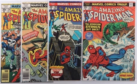 AMAZING SPIDER-MAN BRONZE AGE COMIC BOOKS