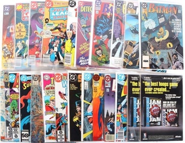 ASSORTED BRONZE/ MODERN AGE DC COMICS - (27)