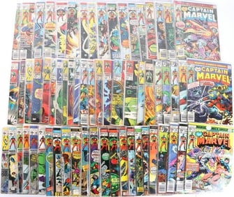 CAPTAIN MARVEL 1-62 & SUPER-HEROES 12 JIM STARLIN