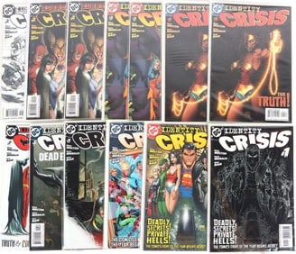IDENTITY CRISIS COMPLETE SERIES W/ VARIANTS - (13)