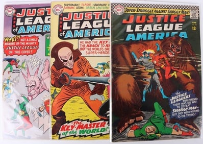 JUSTICE LEAGUE #37, 41, & 45 MR. TERRIFIC THE KEY