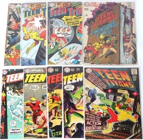 TEEN TITANS 60's #7, 9, 15, 16, 18, 19, 20, 21, 29