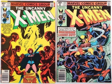 THE UNCANNY X-MEN #133 & #134 KEY COMIC BOOKS