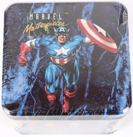 SEALED MARVEL MASTERPIECES S1 COLLECTOR TIN #21442