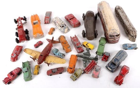 TOOTSIETOY BARCLAY & MIDGETOY ANTIQUE CARS (29)