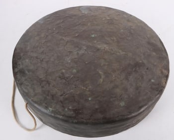 ANTIQUE VIETNAM TRADITIONAL METAL GONG
