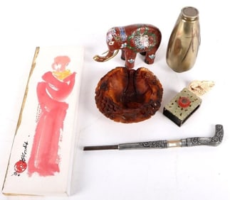 ASIAN COLLECTIBLE ART, TRINKETS & MORE