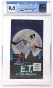 VHS ET EXTRA-TERRESTRIAL 2002 TRU LIMITE CGC 9.4