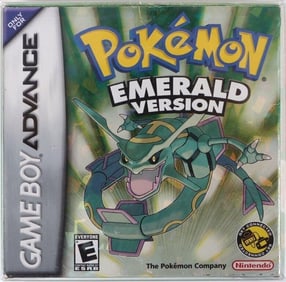 POKEMON EMERALD VERSION GAMEBOY COMPLETE IN BOX