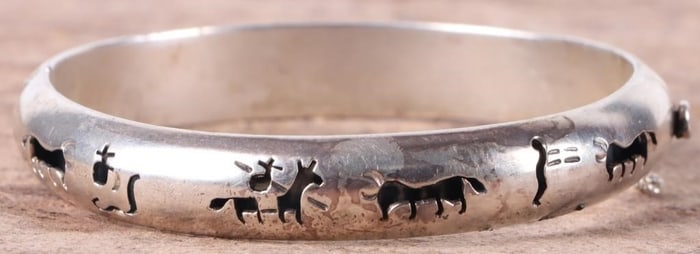 SW STYLE MEXICO STERLING SILVER LADIES BRACELET