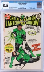 GREEN LANTERN #87 1ST APP JOHN STEWART CGC 8.5
