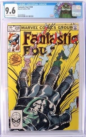 FANTASTIC FOUR #258 ICONIC JOHN BYRNE ART CGC 9.6
