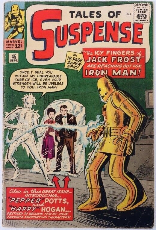 TALES OF SUSPENSE #45 EARLY IRON MAN 1ST PEPPER (1 of 5)