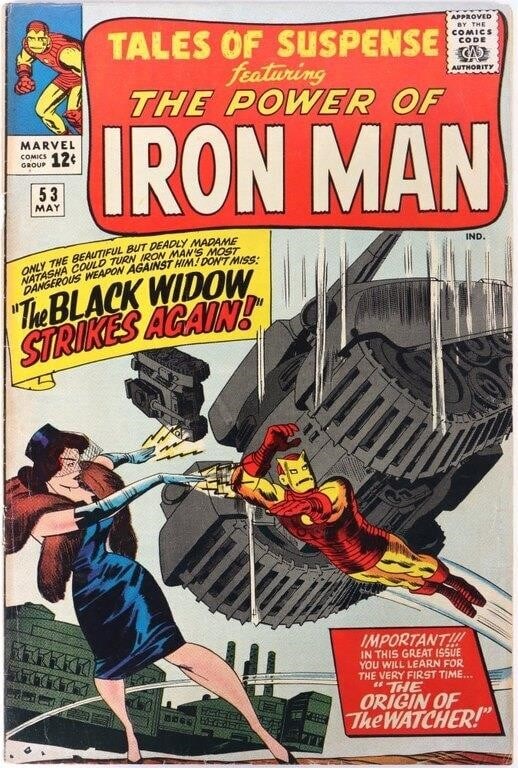 TALES OF SUSPENSE #53 2ND BLACK WIDOW IRON MAN (1 of 5)