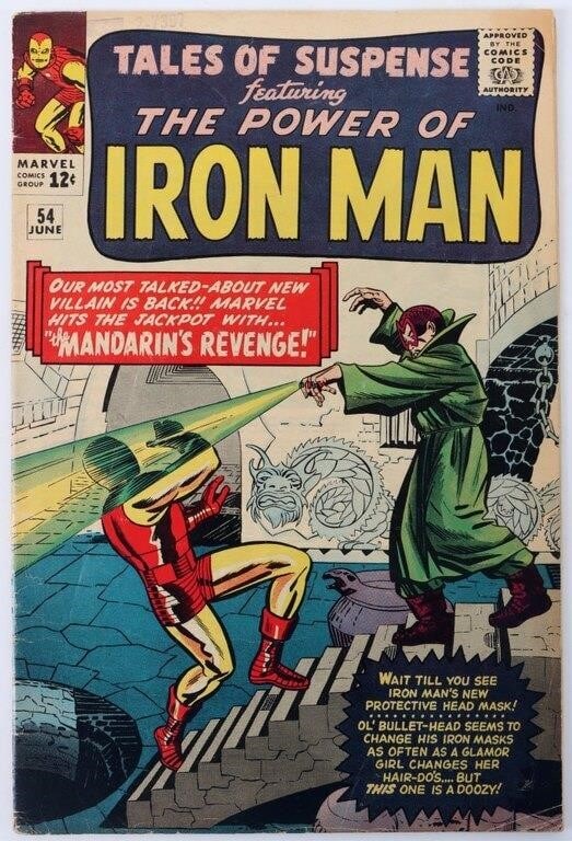 TALES OF SUSPENSE #54 IRON MAN 2ND APP MANDARIN (1 of 5)