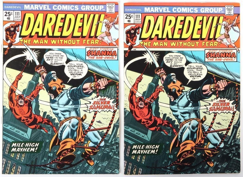 DAREDEVIL #111 1ST APP. SILVER SAMURAI COMICS (1 of 9)