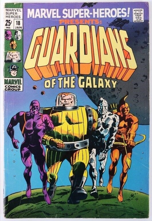 GUARDIANS OF THE GALAXY 1ST APPEARANCE SUP HERO 18 (1 of 5)