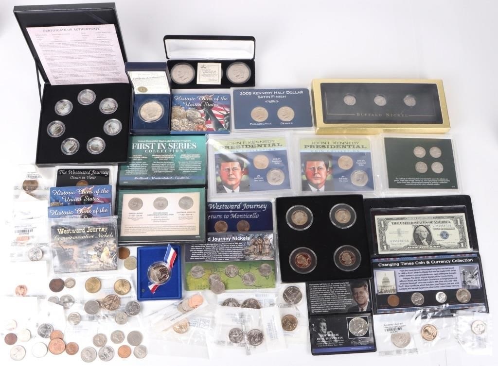ASSORTED COMMEMORATIVE HIGH GRADE U.S. COINS LOT (1 of 5)
