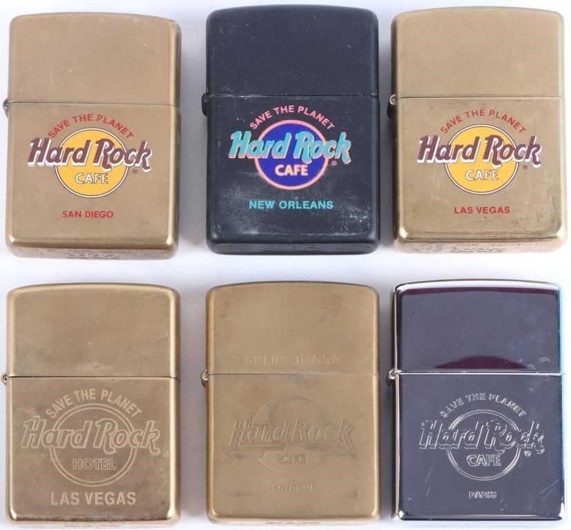 HARD ROCK CAFE ZIPPO LIGHTERS SKYDOME VEGAS-6 (1 of 4)