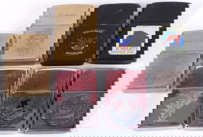 ZIPPO LIGHTERS D-DAY BATTLESHIPS GENERALS ETC (6)