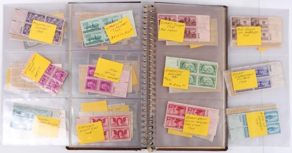 MASSIVE ALBUM OF STAMPS 1920'S TO 1970'S (1 of 5)