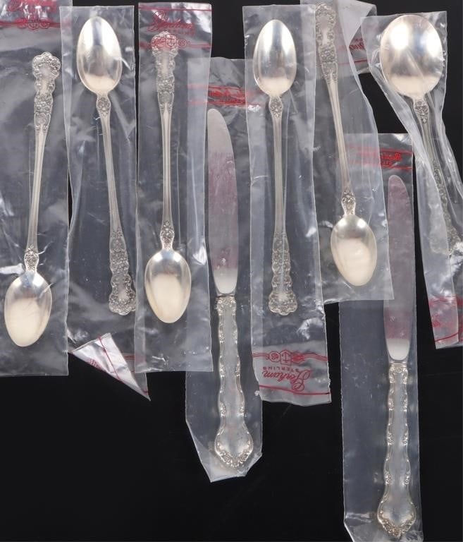 GORHAM STERLING SILVER FLATWARE (8) NEVER OPENED (1 of 5)